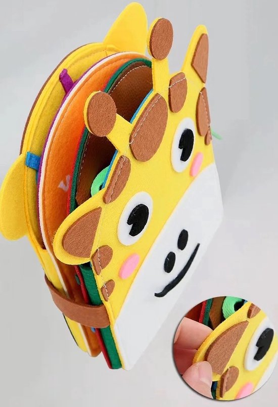 Phooba Busy Board Montessori Speelgoed - Educatief Activiteitenbord voor Kinderen
