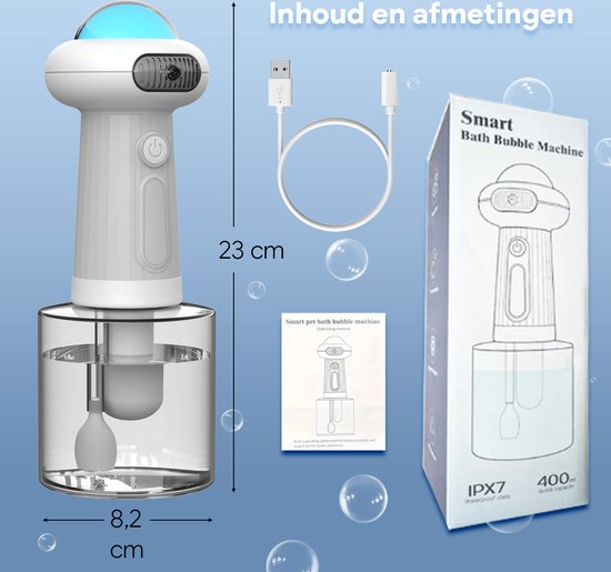 Phooba Hondenshampoo Dispenser - Hondenshampoo - Honden Conditioner - Hondenspray - Grijs