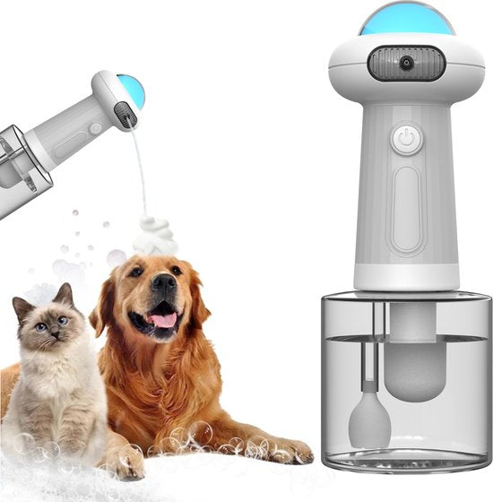 Phooba Hondenshampoo Dispenser - Hondenshampoo - Honden Conditioner - Hondenspray - Grijs
